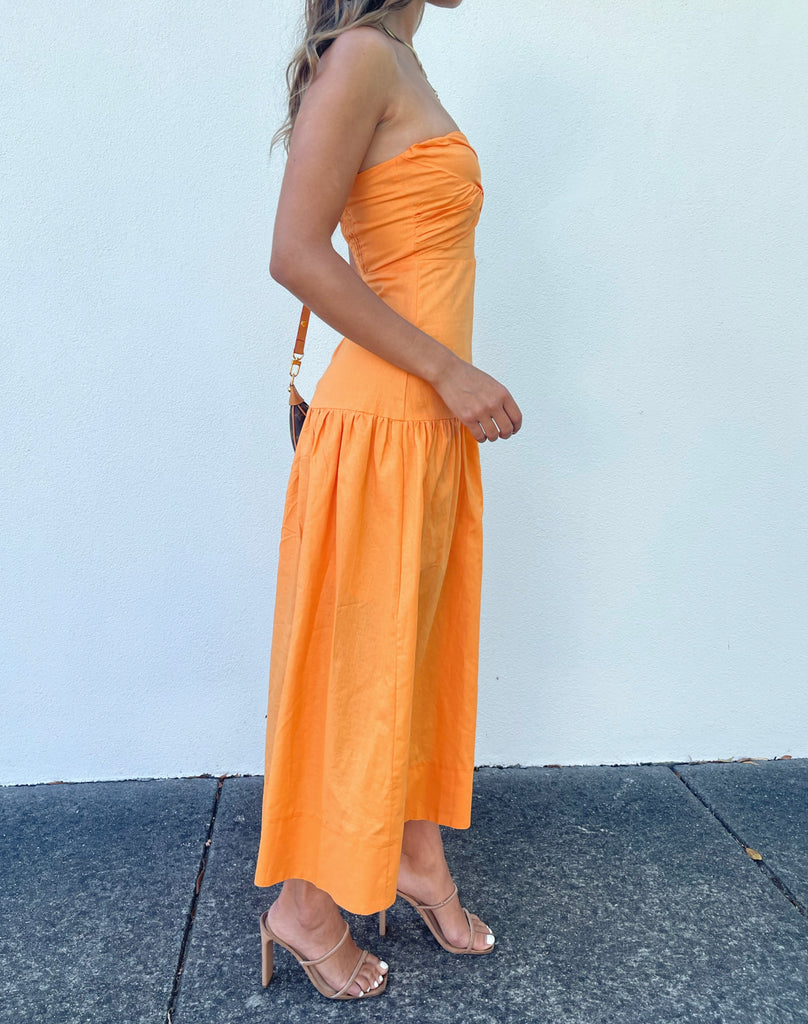 Jessica Dress  - Tangerine