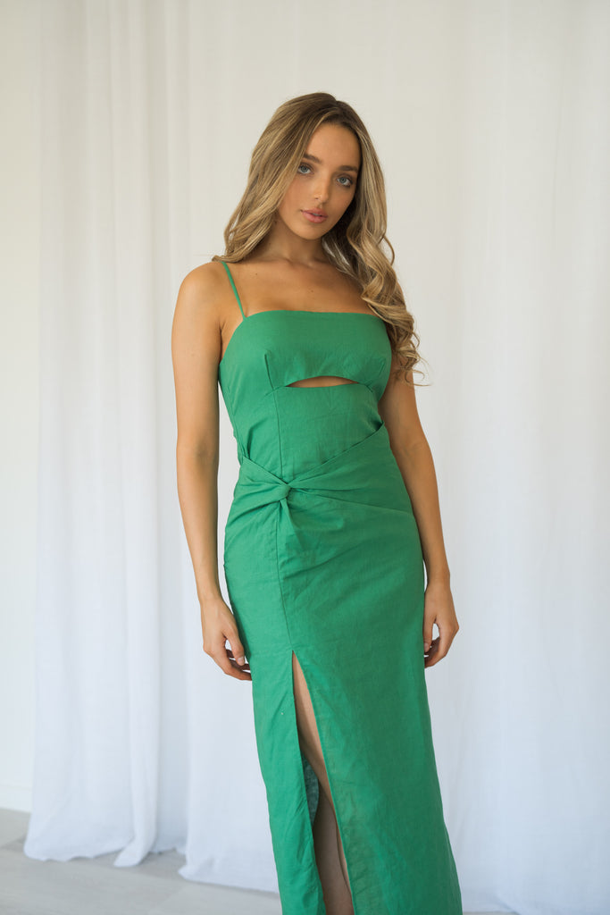 Sammy Midi Dress - Green