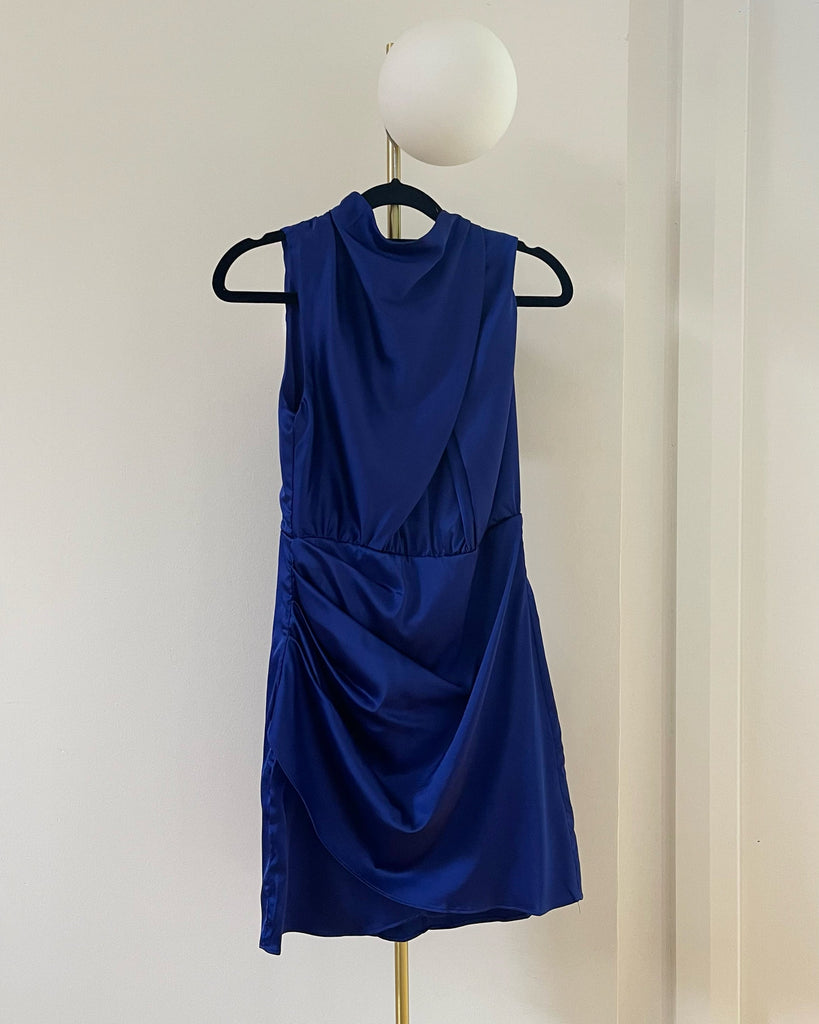 Mandy Mini Dress - Cobalt Blue