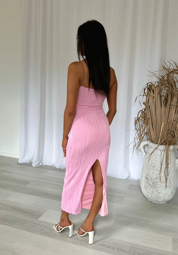 Harmony Midi Dress - Pink